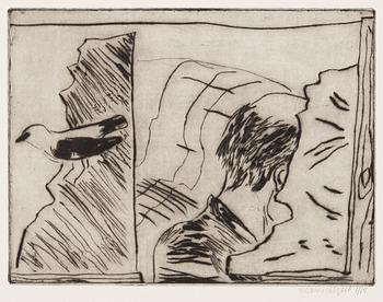 Hans Wigert, Man och fågel.