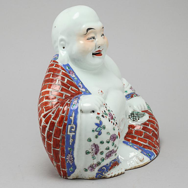 A 19th century chinese porcelain figurine.