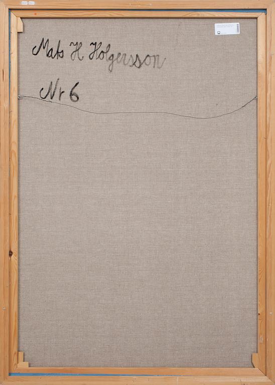 MATS HOLGERSSON, olja på duk, sign a tergo.