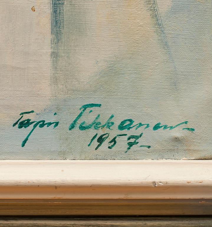 TAPIO TIKKANEN, olja på duk, signerad ja daterad 1957.