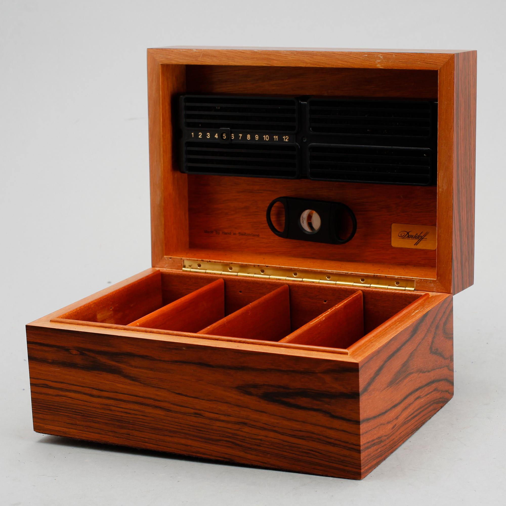 HUMIDOR, jakaranda, Davidoff, 1900-talets senare kvartal.