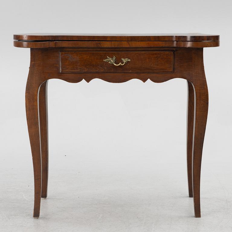 A Rococo games table, second half of the 18th century.
