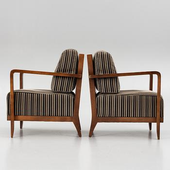 A pair of armchairs, Andreu World, Spain, 21st Century.