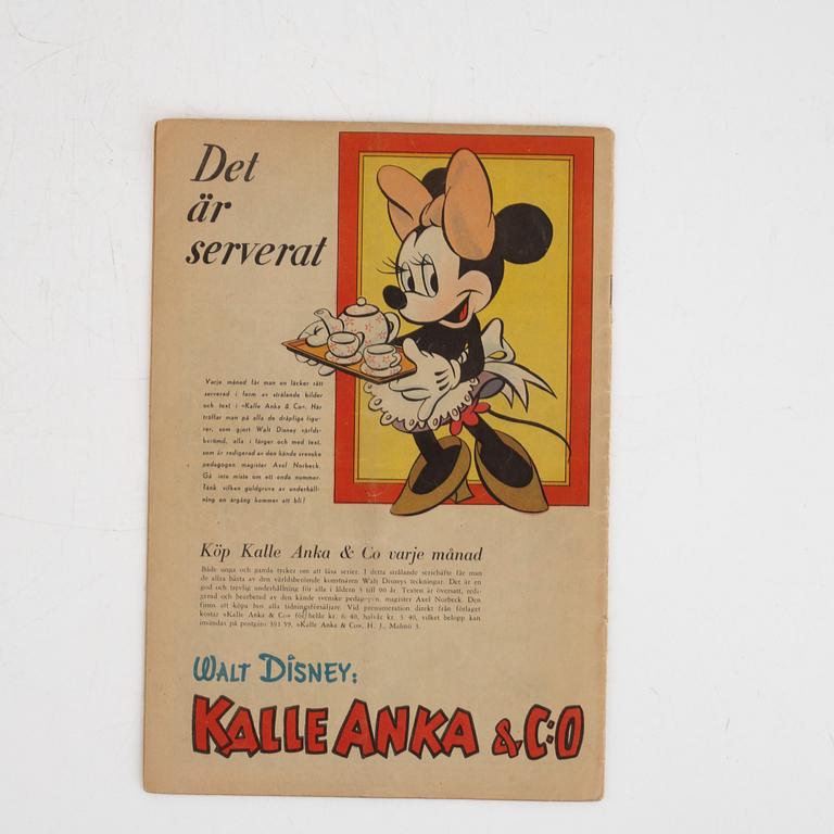 Comic book, "Kalle Anka & Co" No. 4, 1949.