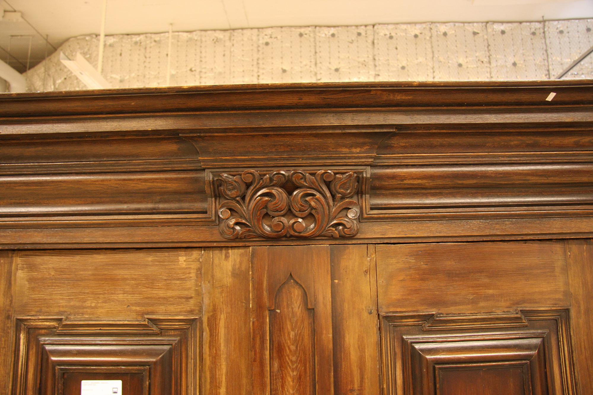 SALSSKÅP, barock, 1600/1700-tal.