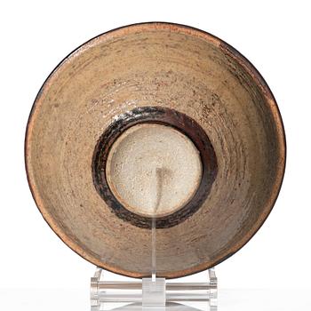 Anders Bruno Liljefors, two stoneware bowls, Gustavsberg studio, Sweden 1950-60s.
