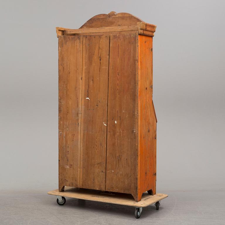 SKRIVSKÅP, allmoge, 1800-tal.