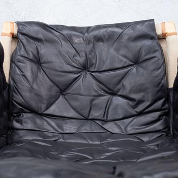 Bruno Mathsson, armchair with footstool, "Pernilla", Dux.