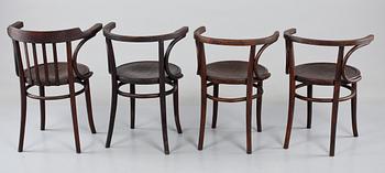 KARMSTOLAR, 4 st, Mellaneuropa, 1900-talets första hälft.