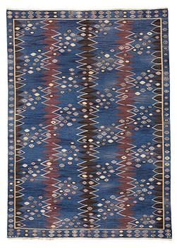 186. Barbro Nilsson, A CARPET, "Snäckorna", flat weave, ca 346 x 247,5 cm, signed AB MMF BN.