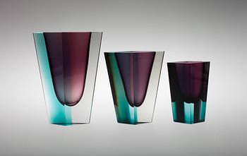 Kaj Franck, A SET OF THREE VASES.