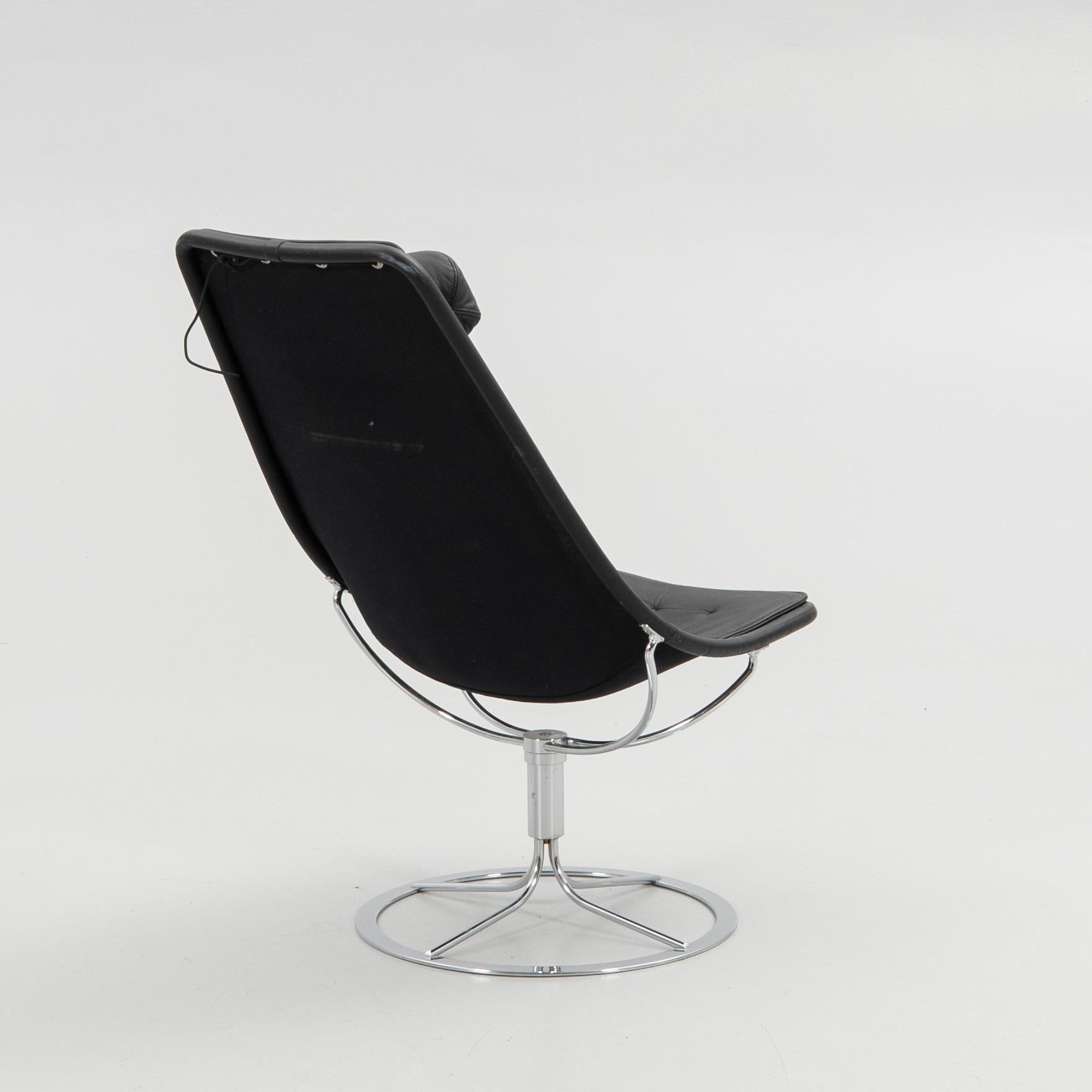 Bruno Mathsson, armchair with footstool, "Jetson".