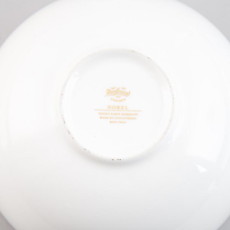Karin Björquist, a 6-piece 'Nobel' bone china service, Rörstrand.