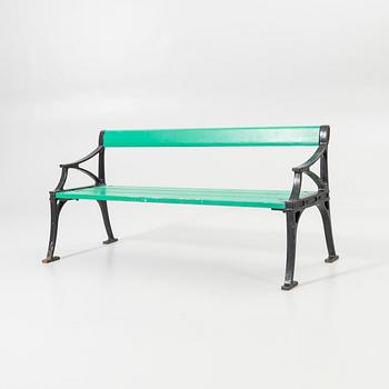 Garden bench, Tierp, Nola Stockholm, 20th century.