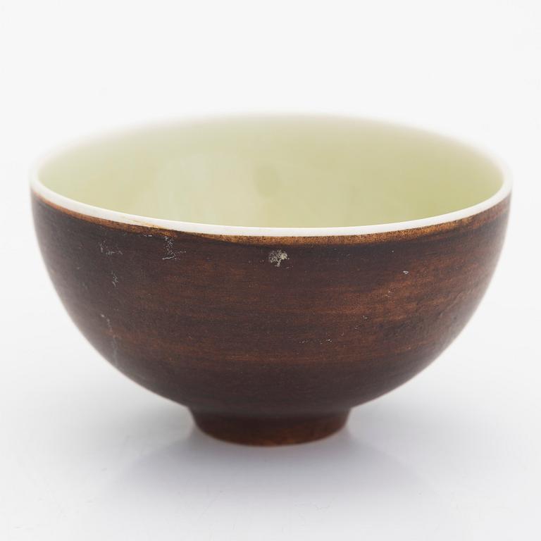 Friedl Holzer-Kjellberg, skålar, 3 st, signerade F.H.Kj. Arabia Finland.