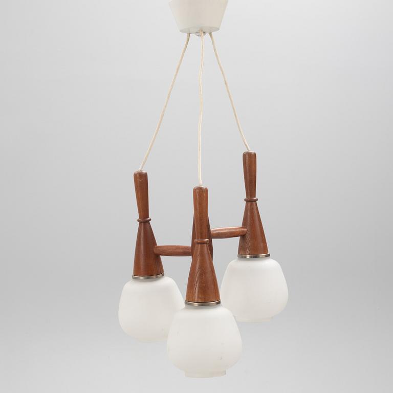 A ceiling lamp, 1950's.