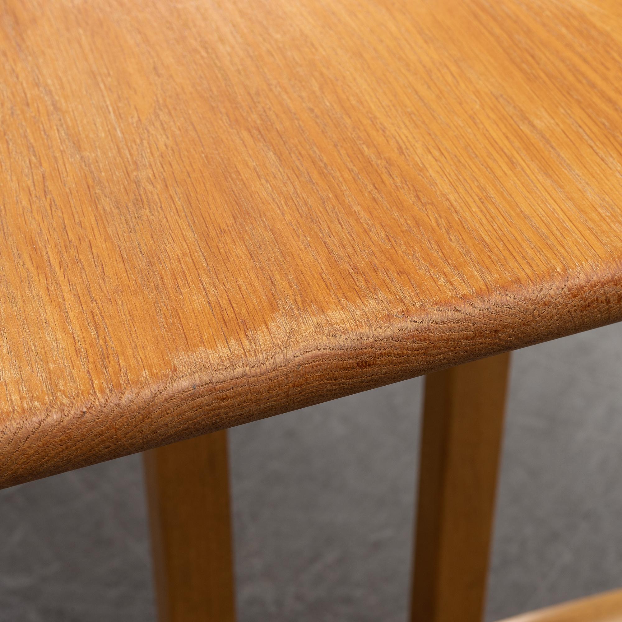 An oak 'Shaker Table' by Børge Mogensen, second half of the 20th Century.