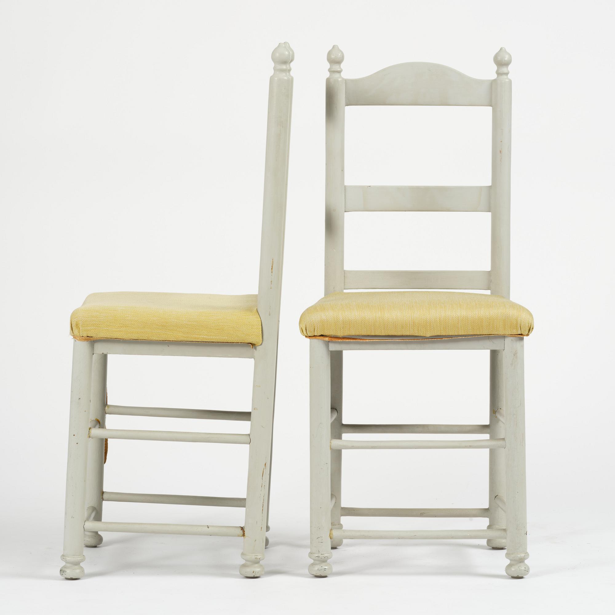 Stolar, ett par, Sverige, omkring år 1800, Gustavianska.