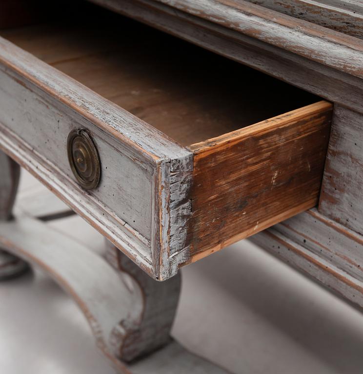 SKÅP, barock, daterat 1760.