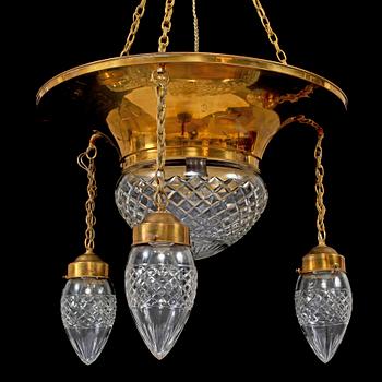 TAKLAMPA, jugend, 1900-talets början. H 90.
