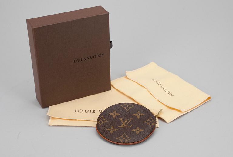 PORTMONNÄ, "Round coin Purse", Louis Vuitton.