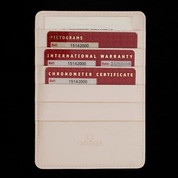 OMEGA, Constellation, Double Eagle, Co-Axial, Chronometer, chronograph, wristwatch 41 mm,