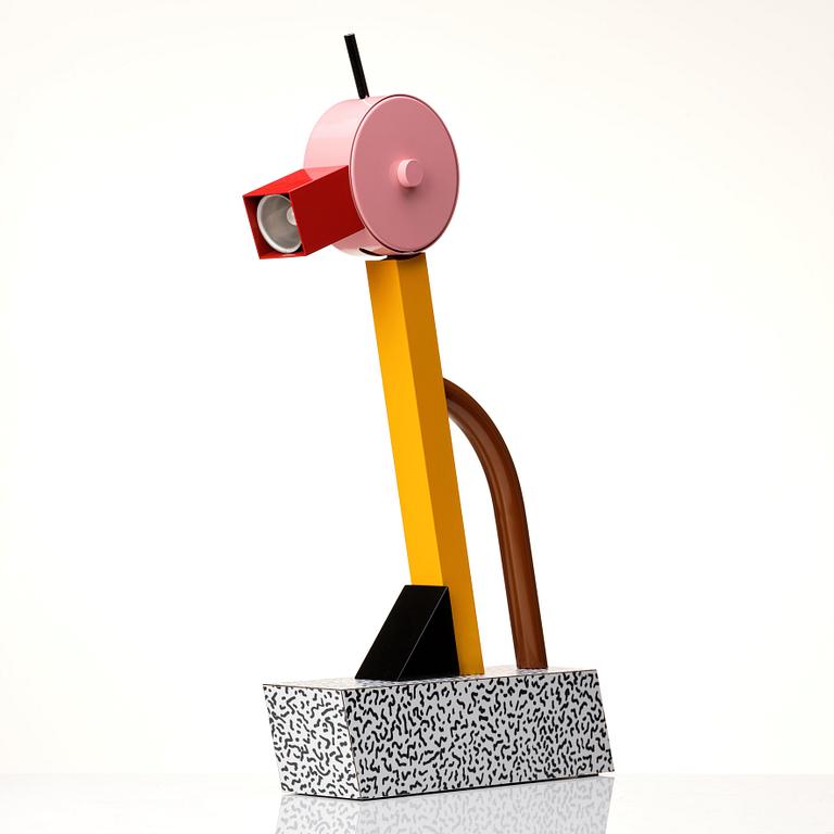 Ettore Sottsass, a 'Tahiti', table lamp, Memphis, Milan, post 1981.