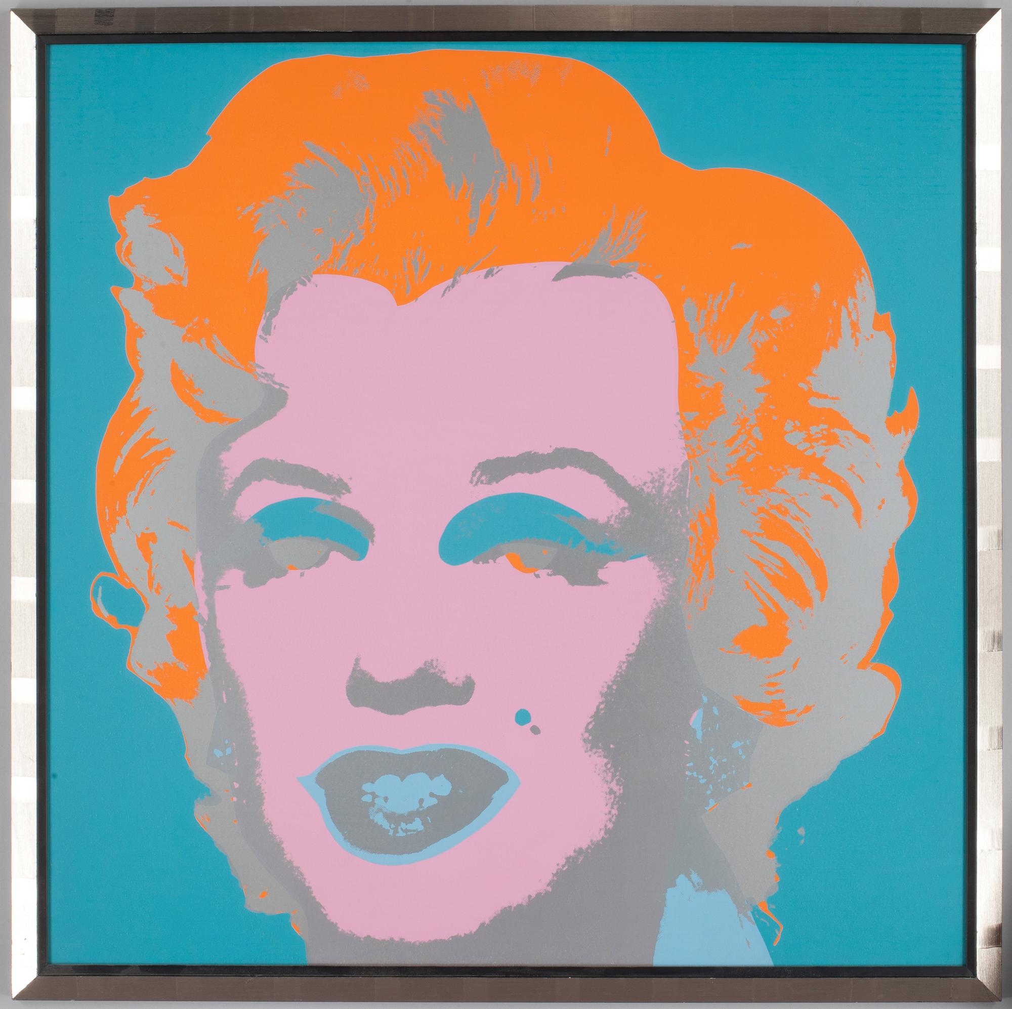 ANDY WARHOL, efter, färglitografi.