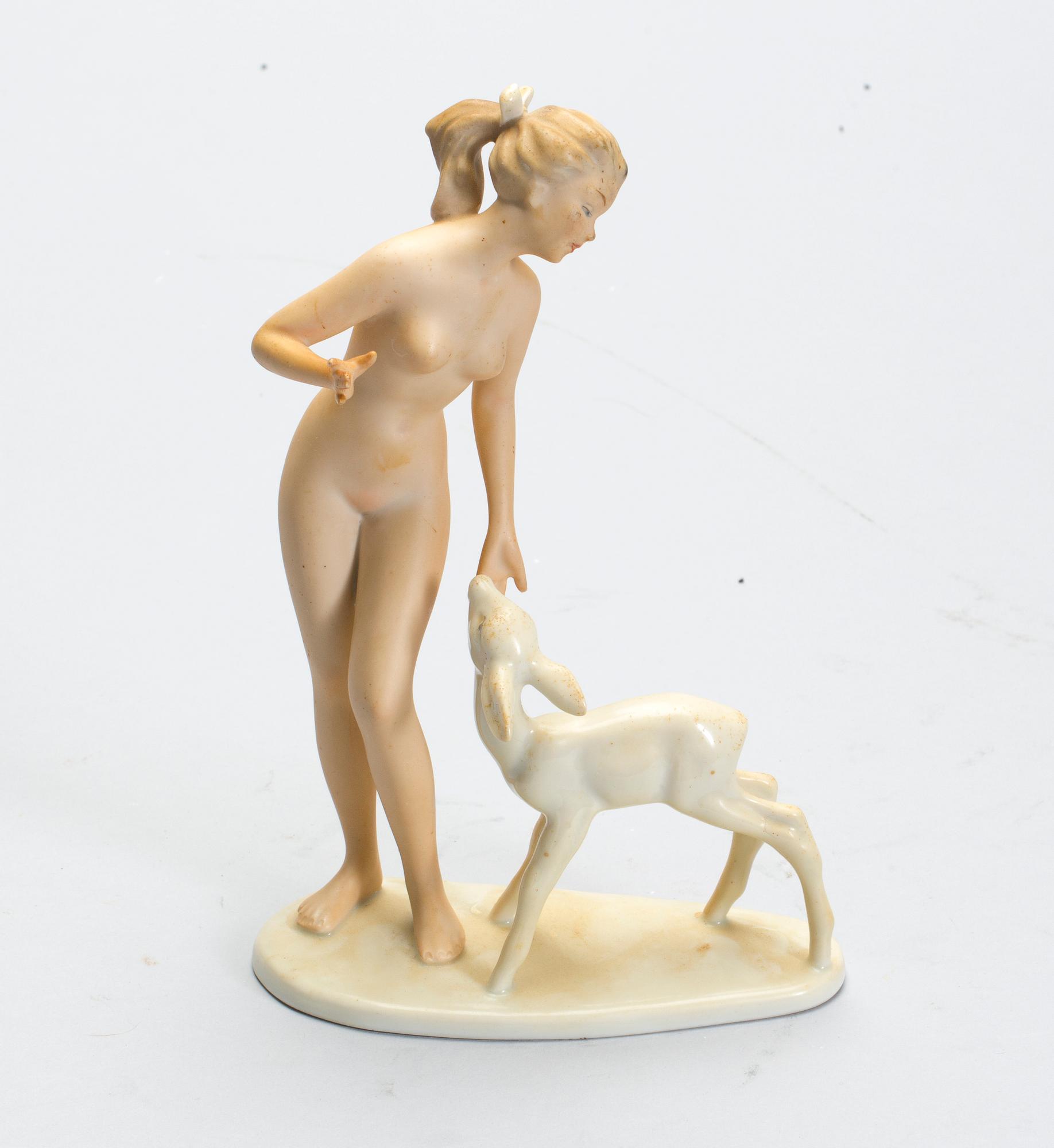 FIGURIN, porslin, Wallendorf.