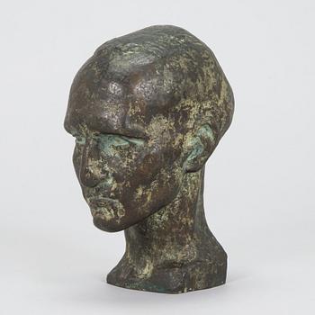 Wäinö Aaltonen, Bronze head of Aaro Hellaakoski.
