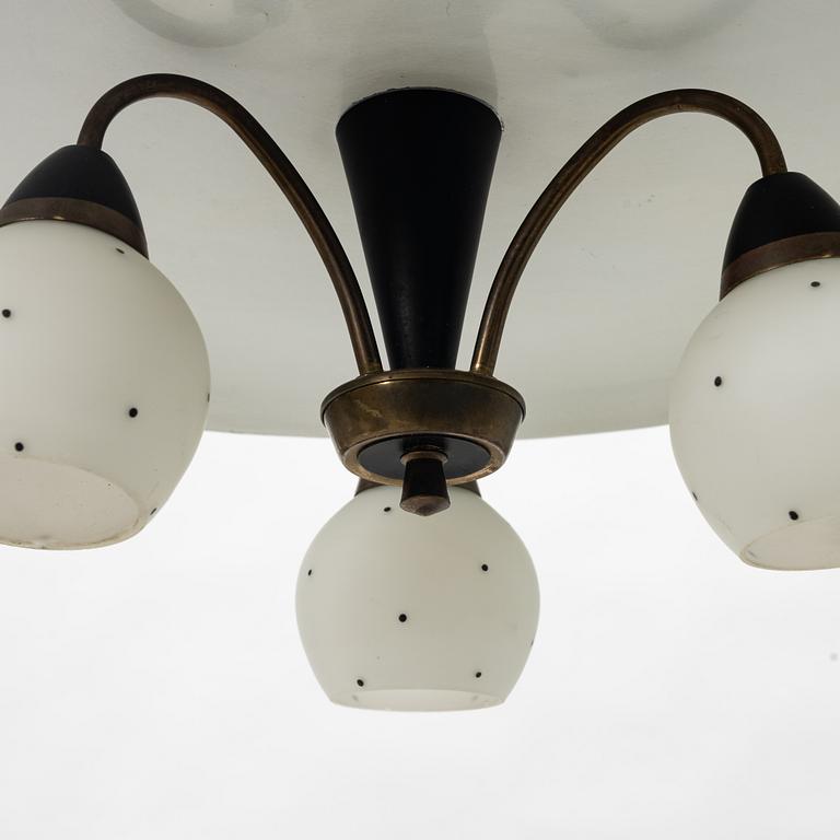 A ceiling light, ca 1950-60's.