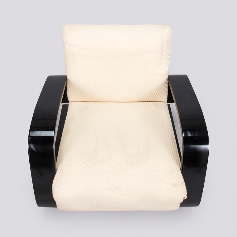 Alvar Aalto, fåtölj, "Tank chair" modell 400, Artek, 1970-tal.