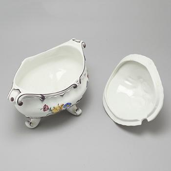 Four pieces of "Rörstrandia" porcelain from 1930-1956.