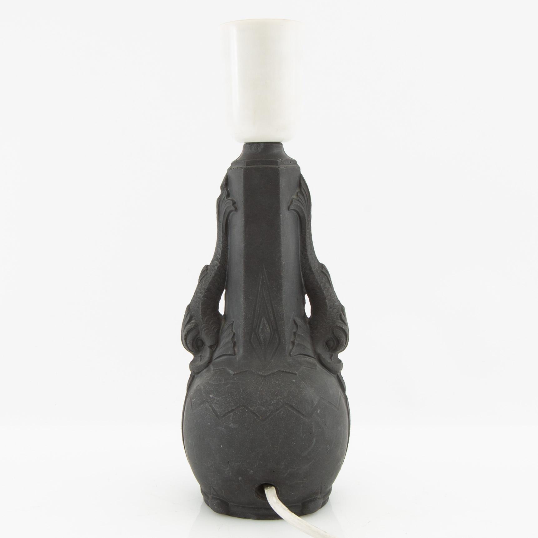 Table lamp Art Nouveau early 20th century Lavenit.