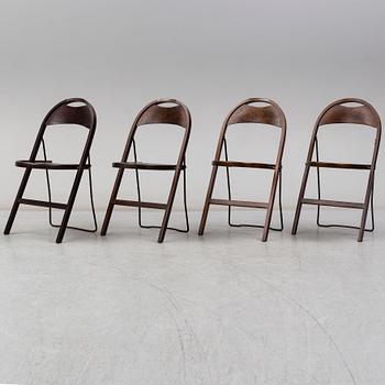 Four 'Bern' chairs, C A Buffington, Gemla, 1920s/1930s.