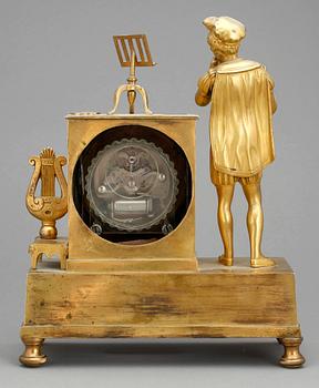 BORDSPENDYL, empire, 1800-talets första hälft.