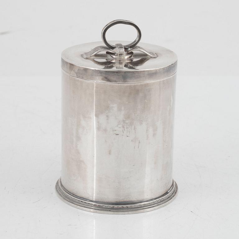 Burk. sterlingsilver, Atelier Borgila, Stockholm, 1935.