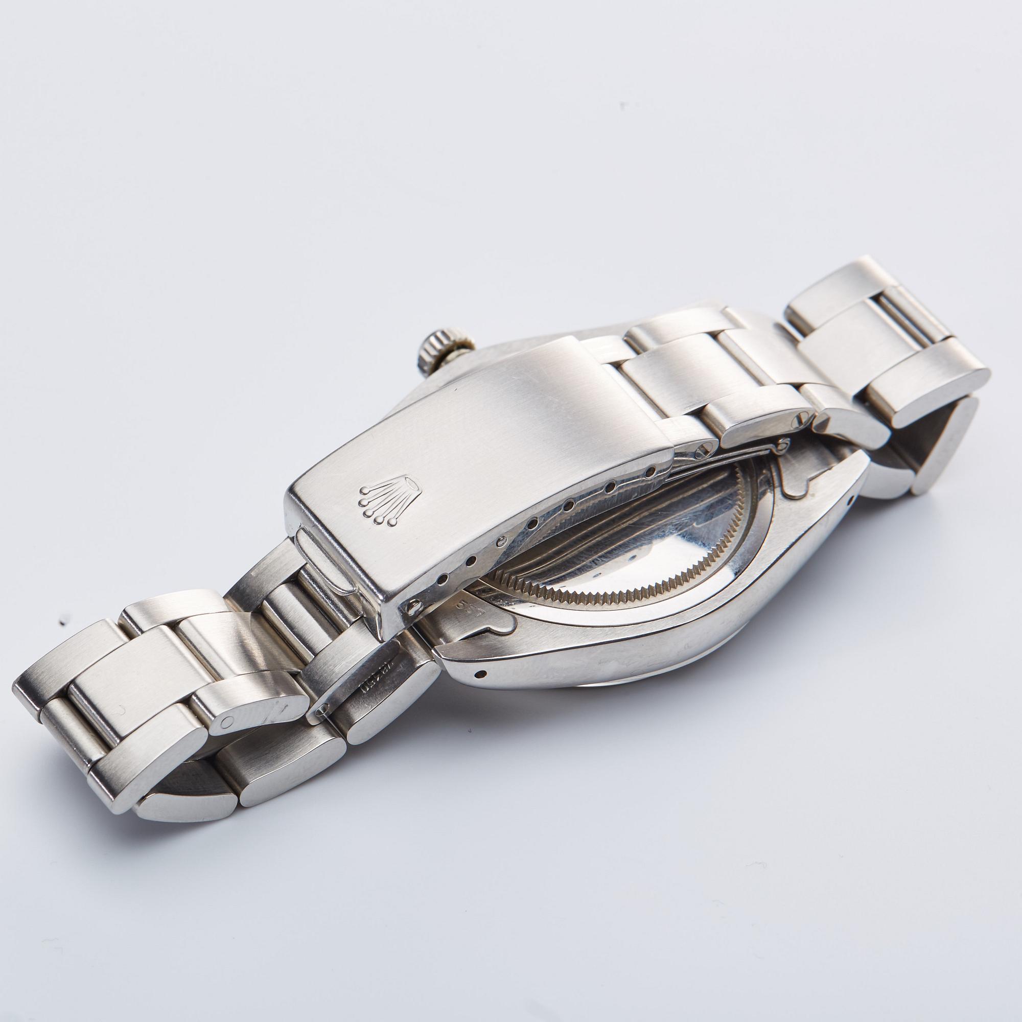 ARMBANDSUR. Rolex, stål, Oysterdate Precision. Cirka 1980, ref nr 6694.