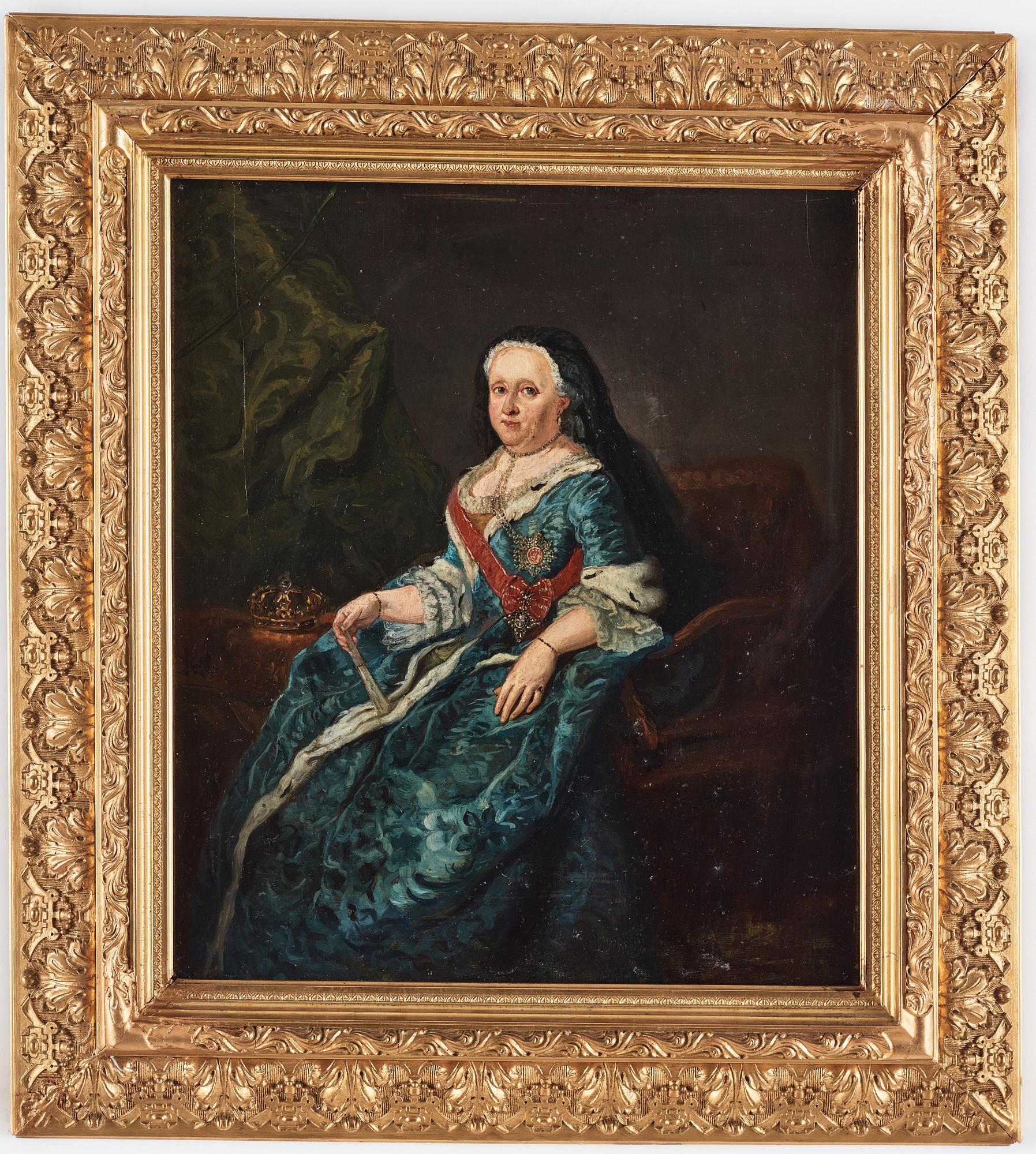 Antoine Pesne, after, 19th Century, oil on panel.