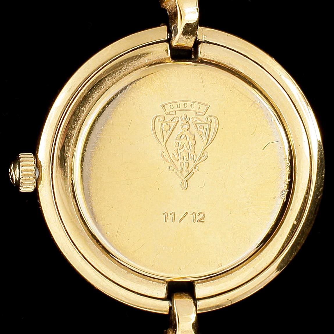 DAMARMBANDSUR, Gucci, guld doublé.