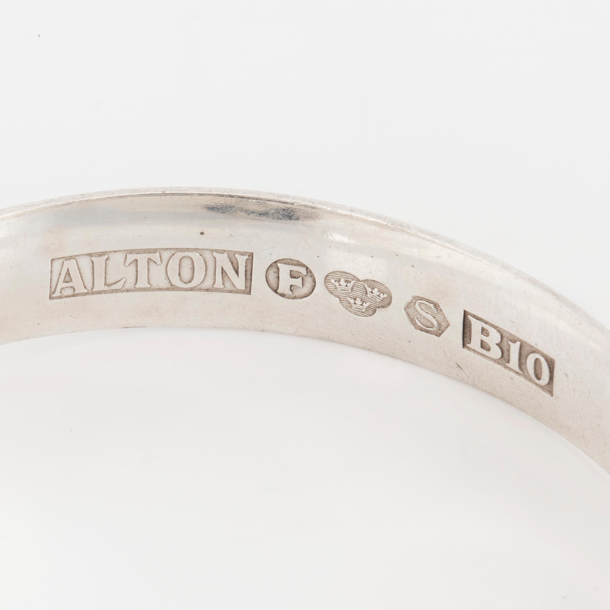 ALTON, Armring med bergkristall.