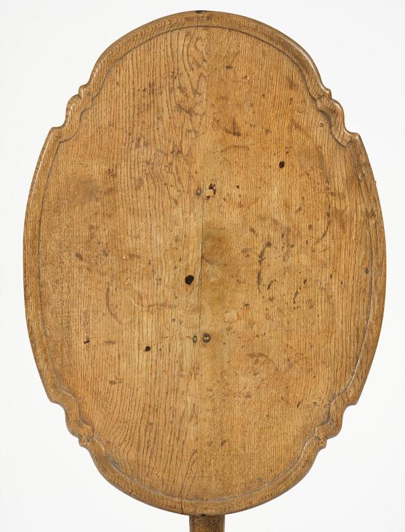 Tebord, Sverige, tidigt 1700-tal, Karolinsk Barock.