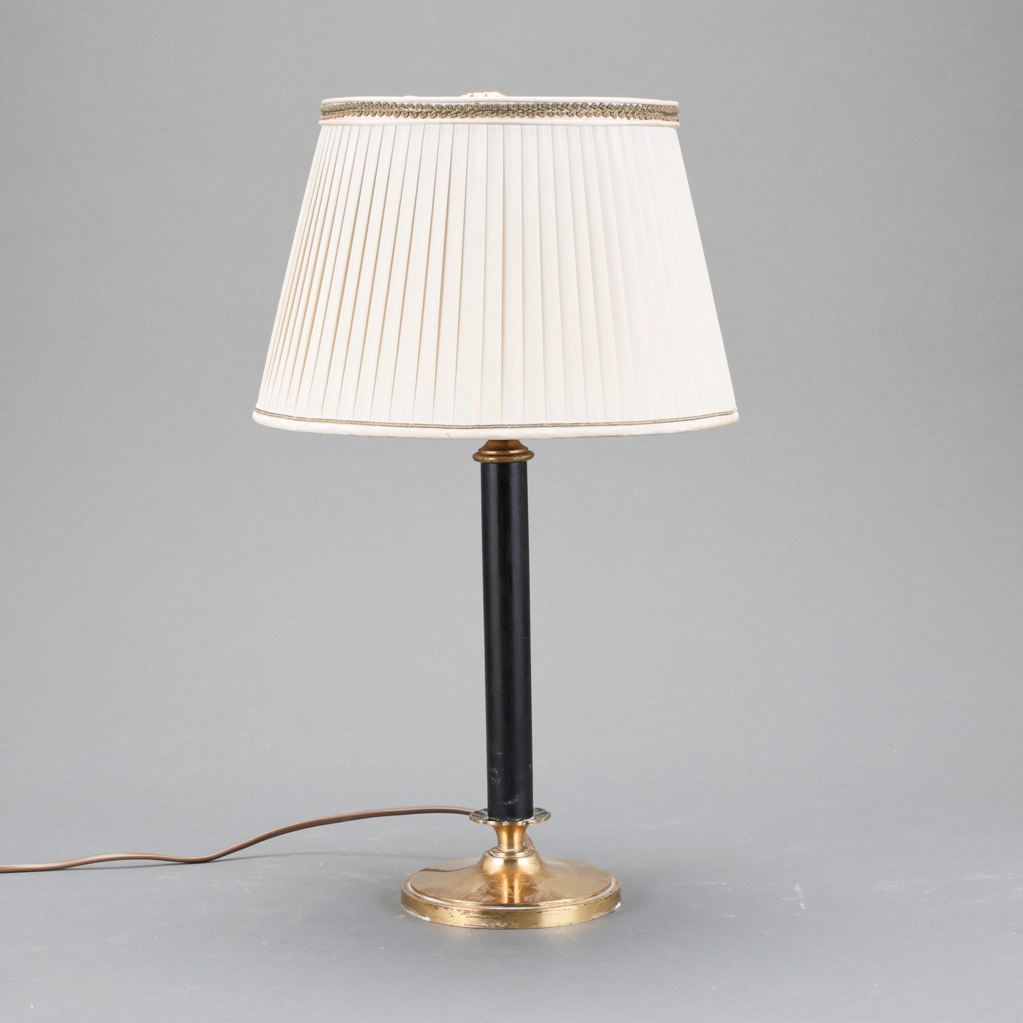 BORDSLAMPA, art deco, 1920/30-tal.