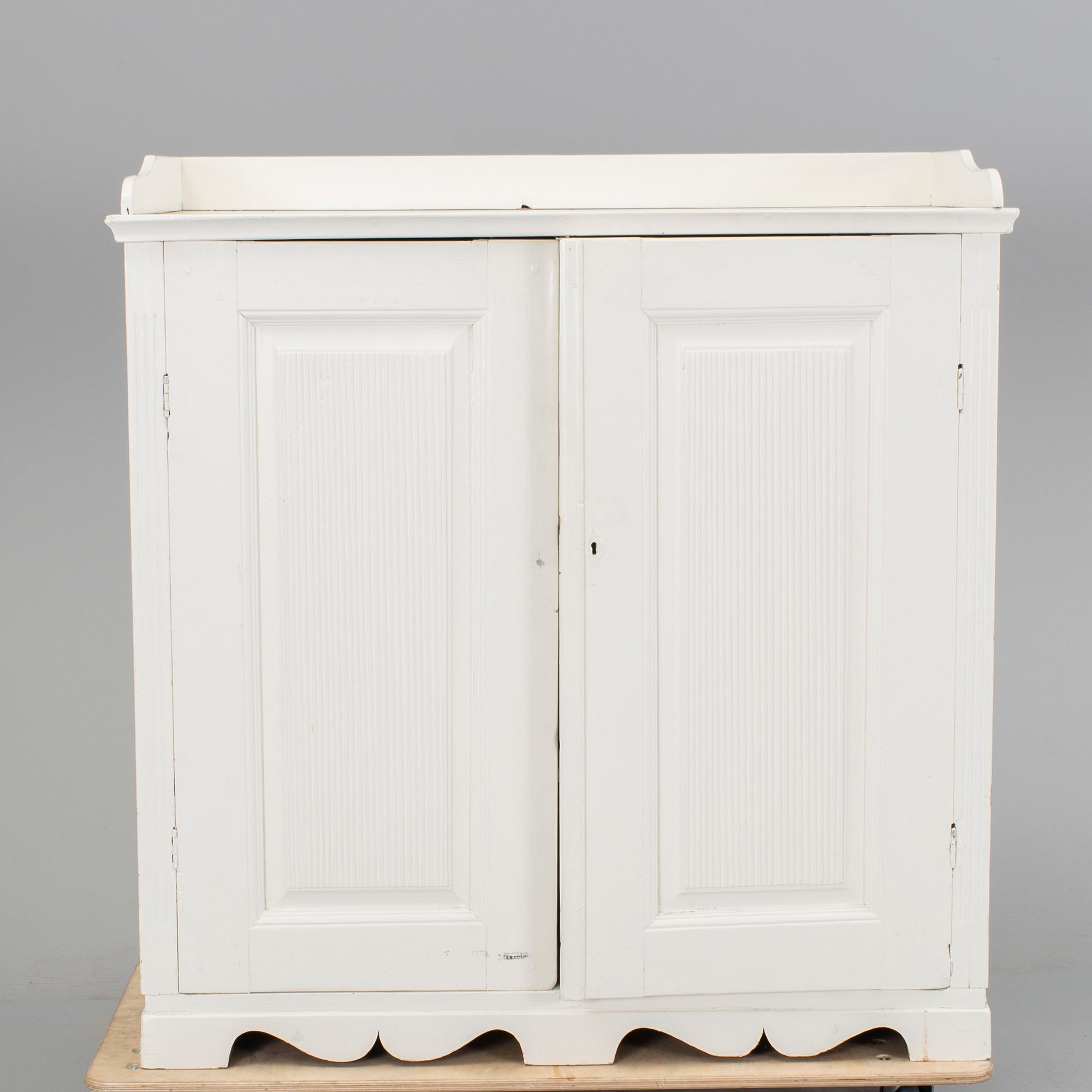 A first half of the 19th century cupboard.