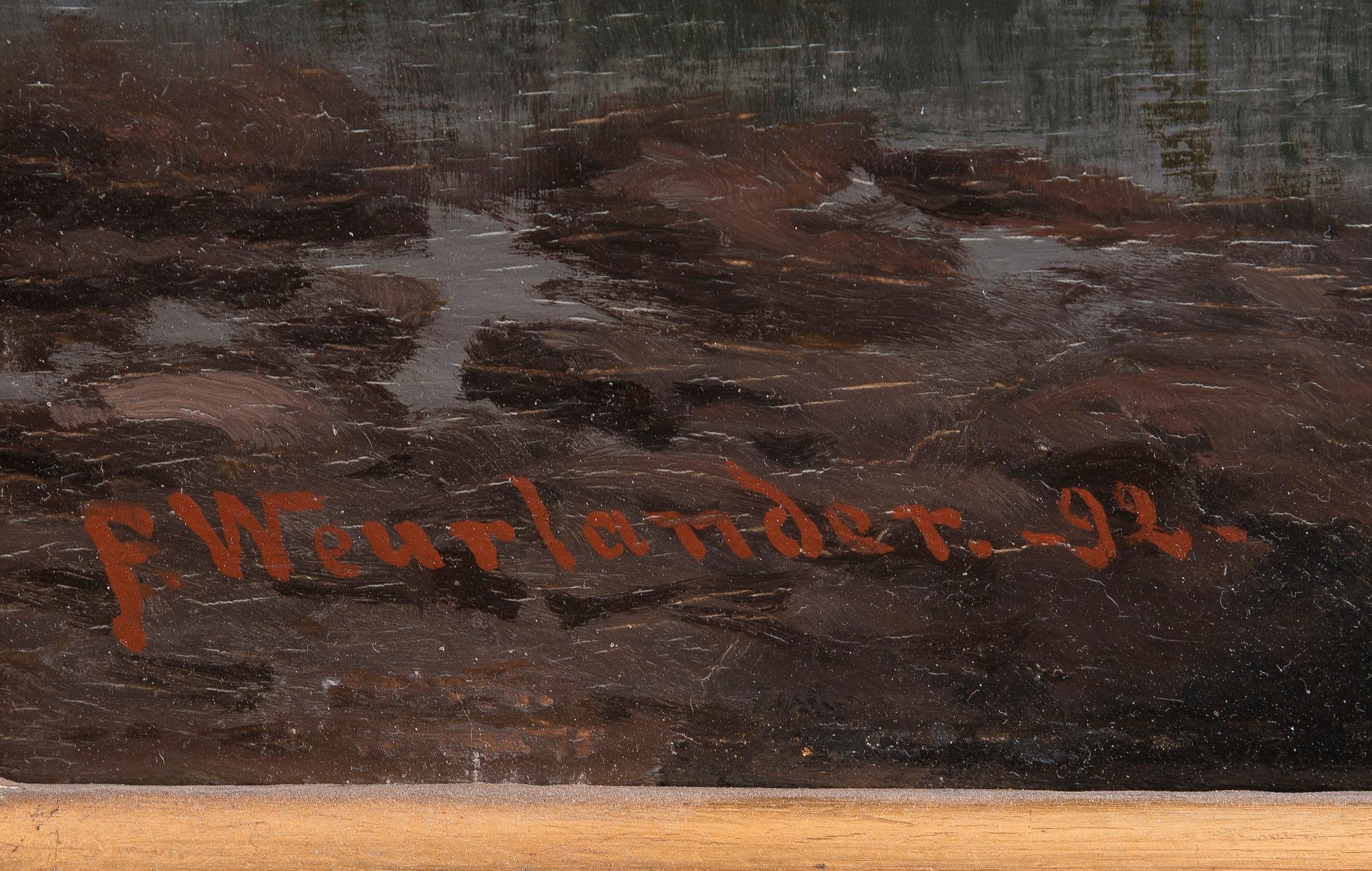 Fridolf Weurlander, KUUTAMO.