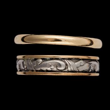 PARTI SMYCKEN, 9 delar, 18k guld. 1900-tal. Totalvikt 51,8g.