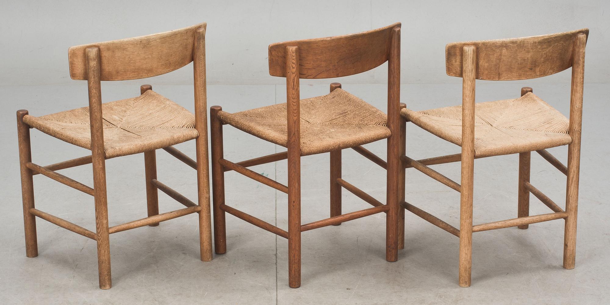 STOLAR, 7 st, "J 39", Börge Mogensen.