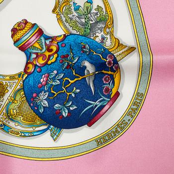 Hermès, scarf, "Qu'importe le flacon".