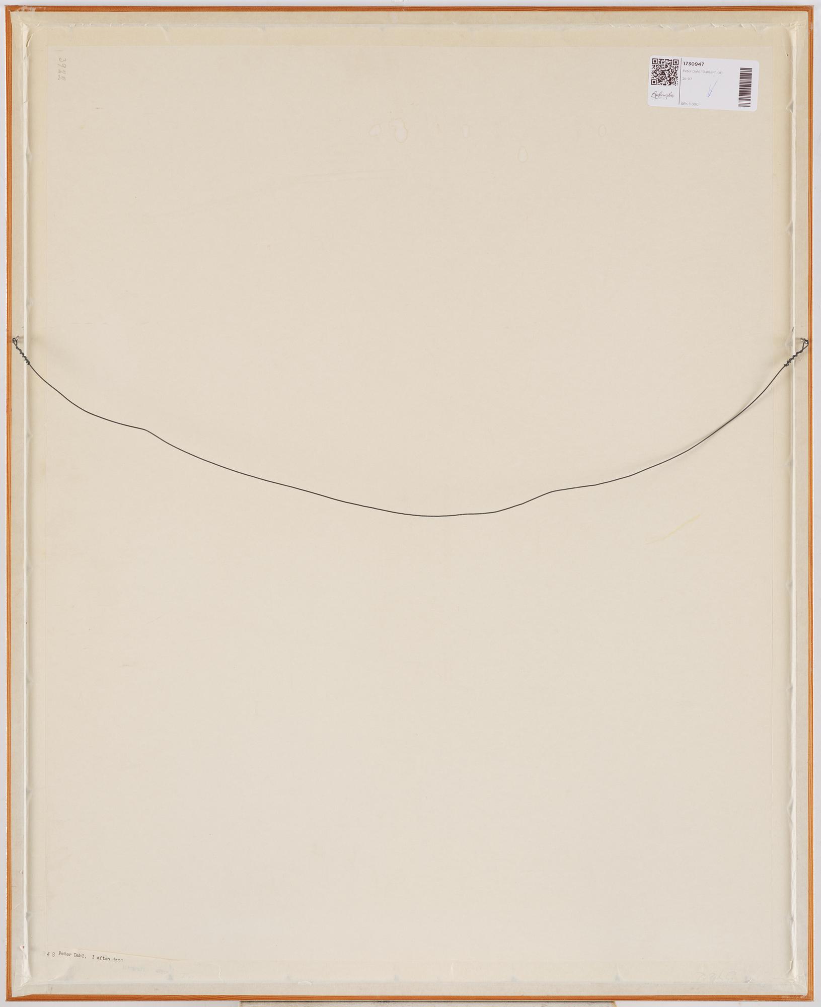 Peter Dahl, "Dansen".