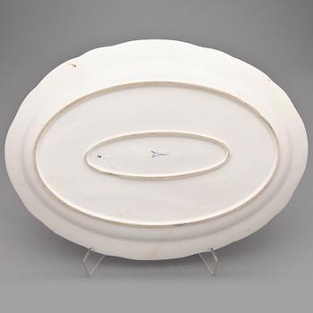 SERVISDELAR, 14 st, porslin, Meissen, 1900-tal.